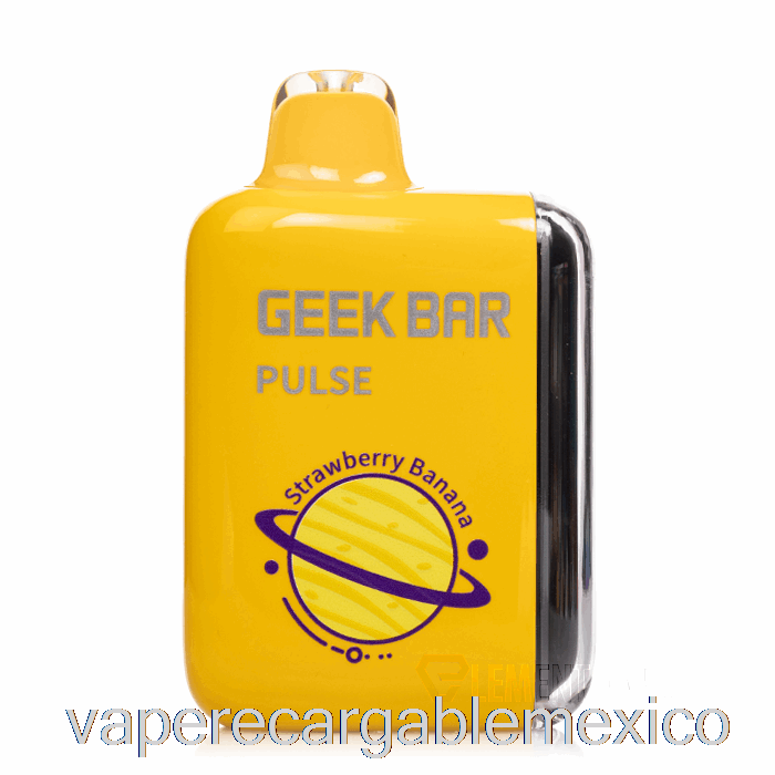 Vape Recargable Geek Bar Pulse 15000 Desechable Fresa Plátano
